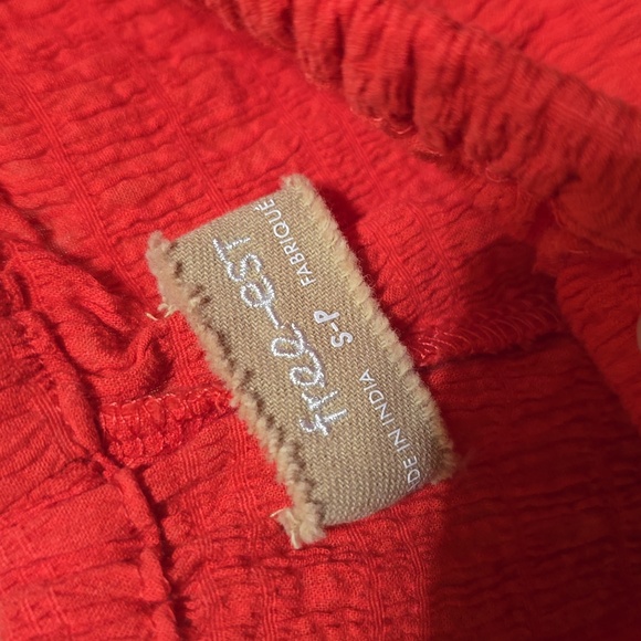 NWT Free People Lovesick Smocked Short SET size Small - Picture 12 of 12